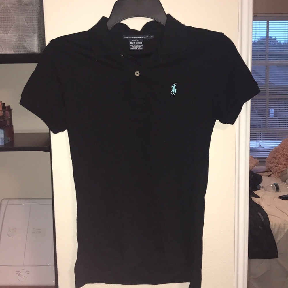 Black Polo Tee